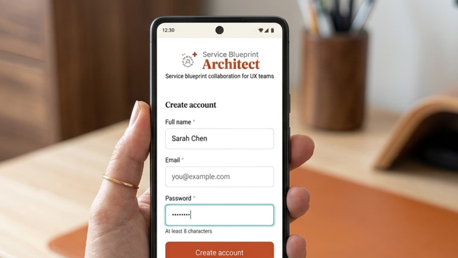 Service Blueprint Architect — architectural decision overview.